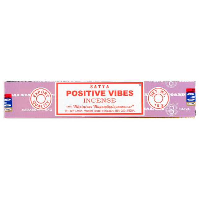 Positive Vibes Incense, 15 Gram