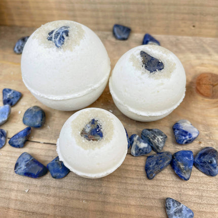 Sodalite & Sel Gris Bath Bomb