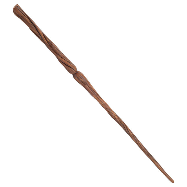 Wand - Handcrafted Woodgrain Brown Natural 13.75 Long