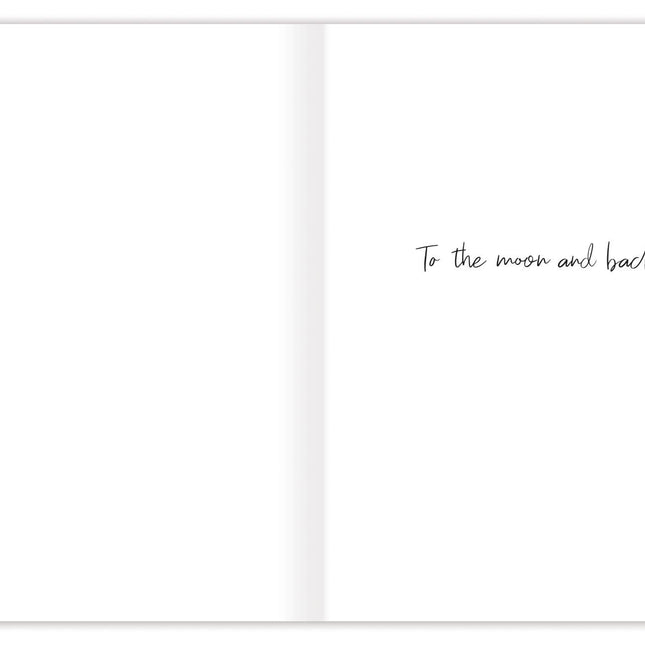 Moon Over Water Anniversary Card