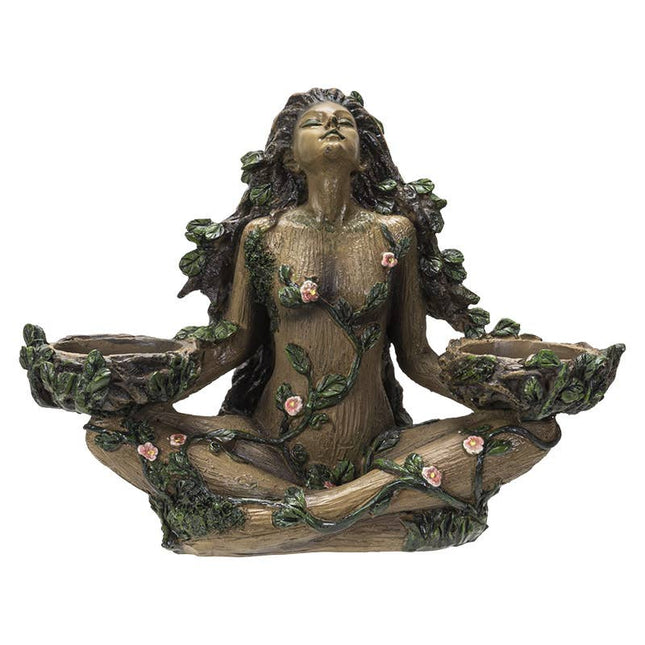 Greenman Tree Ent Candleholder