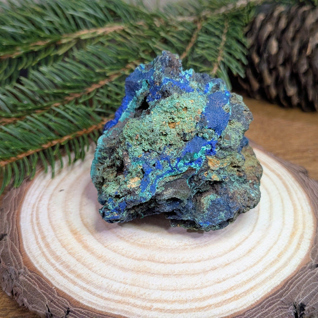 Azurite and Malachite Specimen