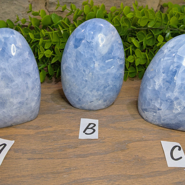 Blue Calcite Freeform