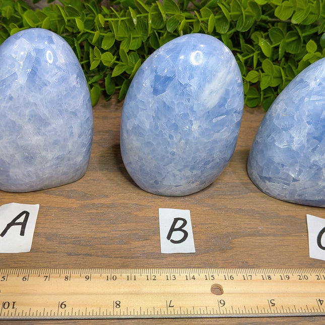 Blue Calcite Freeform