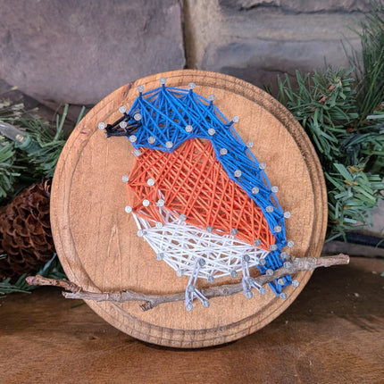 Blue Bird String Art