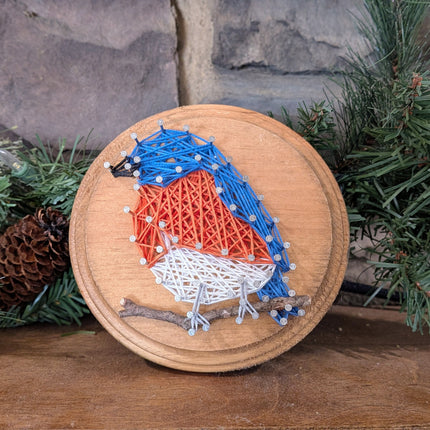 Blue Bird String Art