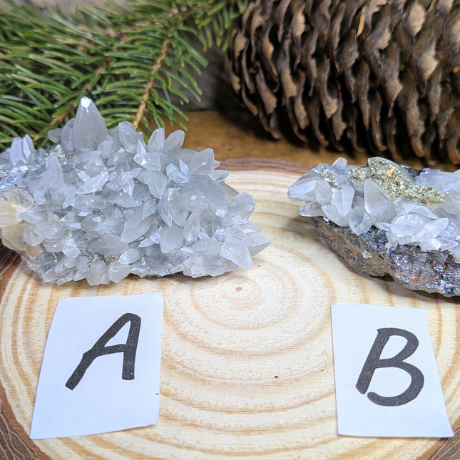Calcite, Sphalerite, Pyrite Specimen