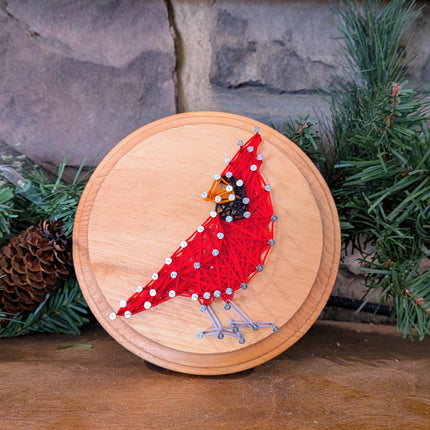 Cardinal String Art