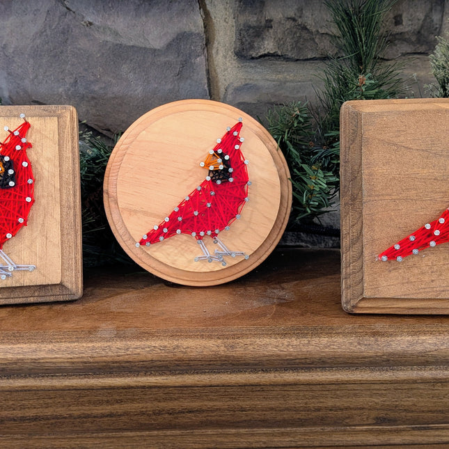 Cardinal String Art