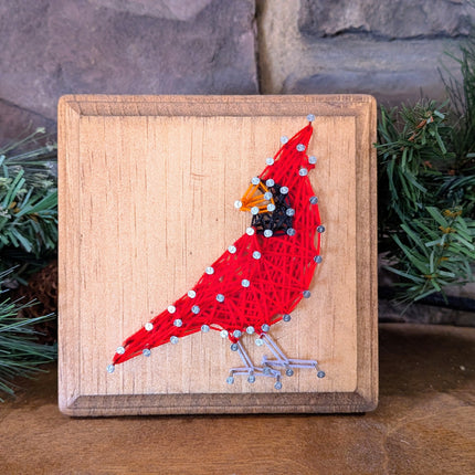Cardinal String Art