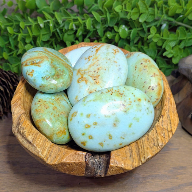 Chrysoprase Palm Stones