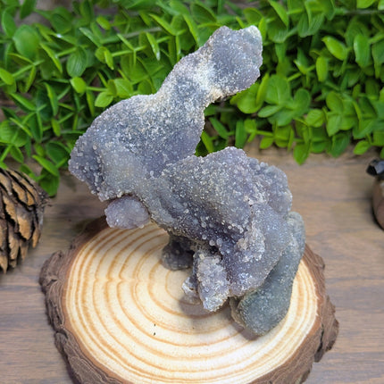Grape Agate 3 Rabbit