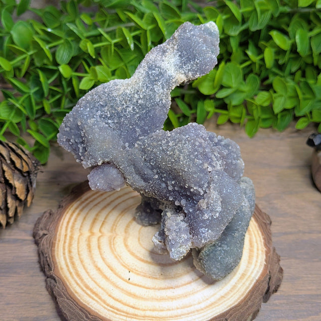 Grape Agate 3 Rabbit