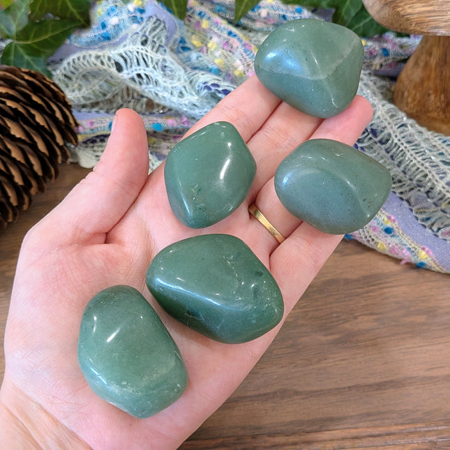 Green Aventurine Tumbled Stones