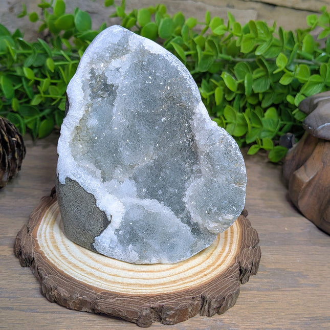 Grey Quartz Chalcedony Geode 2
