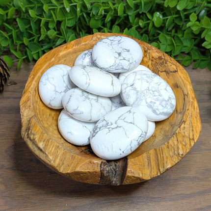 White Howlite Palm Stones