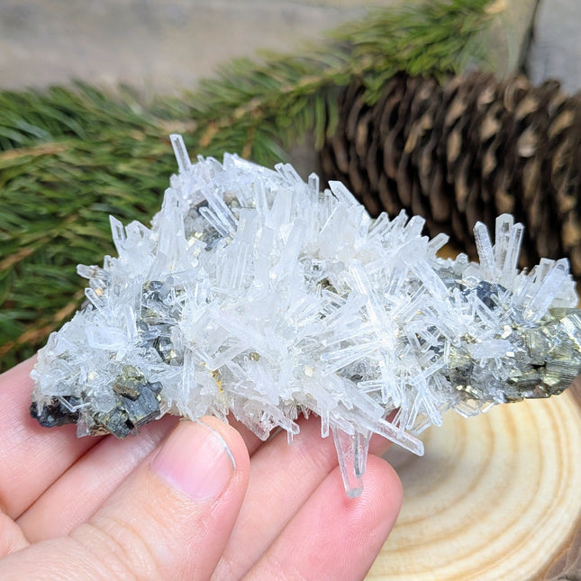 Quartz, Pyrite, Sphalerite Specimen