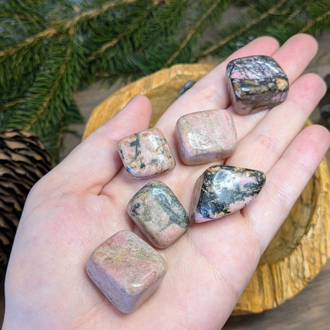 Rhodonite Tumbled Stones