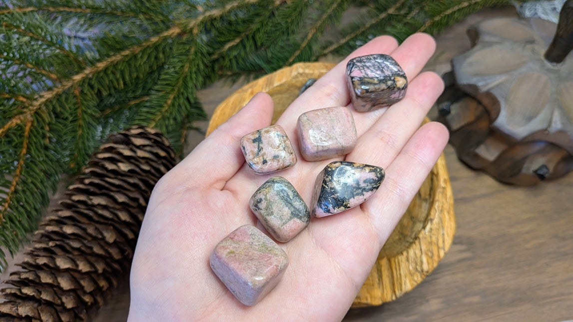 Rhodonite Tumbled Stones