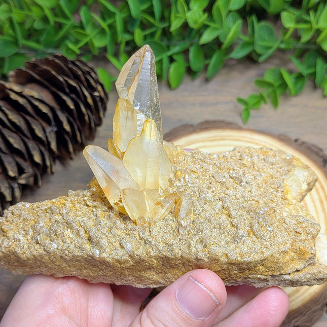 Tangerine Quartz Specimen