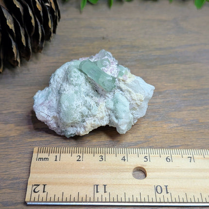 Mint Green Tourmaline Specimen