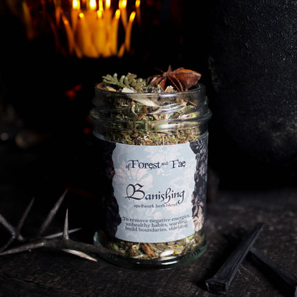Banishing Spellwork Herb Blend • Shielding • Witchcraft