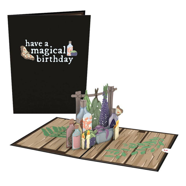 Have A Magical Birthday Potions Pop-up Card