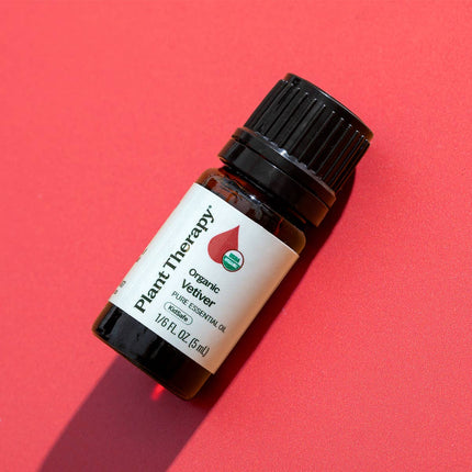 Organic Vetiver Essential Oil 5 mL