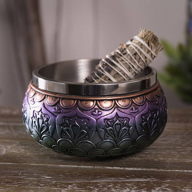 Mandala Resin Bowl