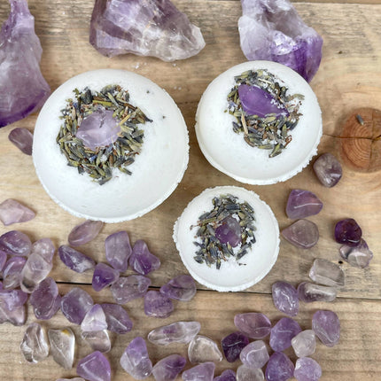 Amethyst & Lavender Bath Bombs