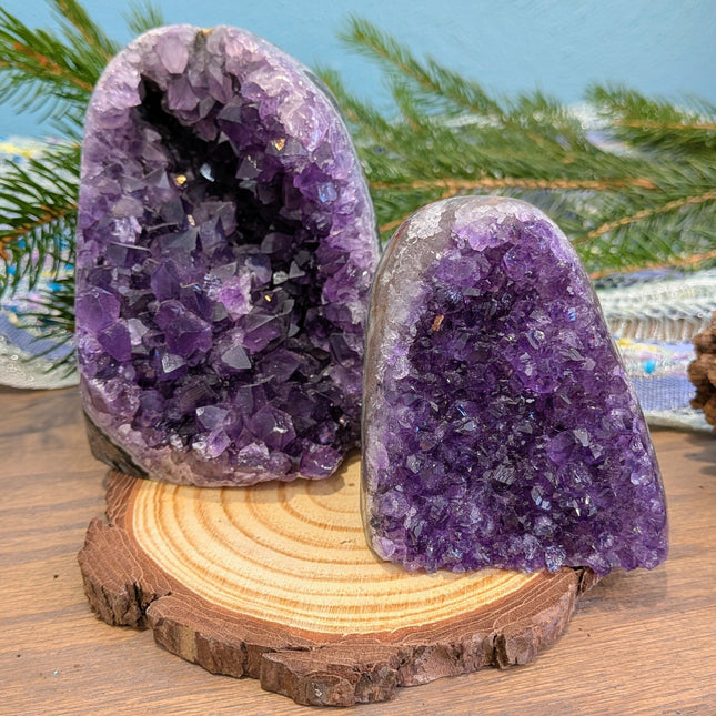 Purple Amethyst Geodes
