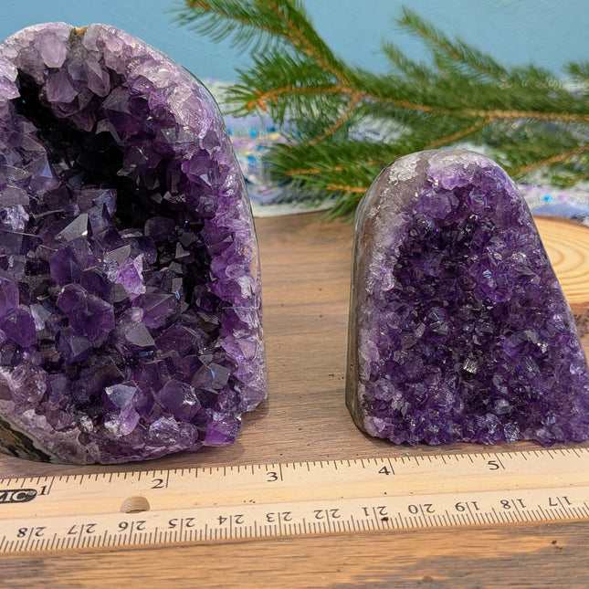 Purple Amethyst Geodes