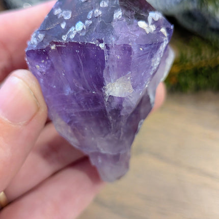 Purple Amethyst Rough Points - Variant B
