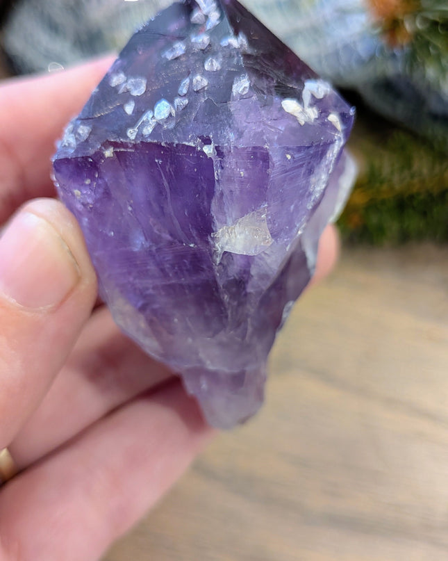 Purple Amethyst Rough Points - Variant B