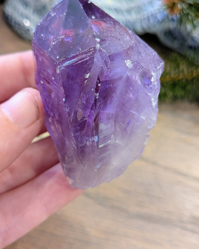 Purple Amethyst Rough Points - Variant C