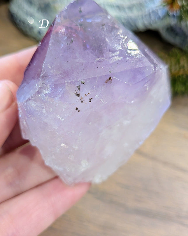 Purple Amethyst Rough Points - Variant D
