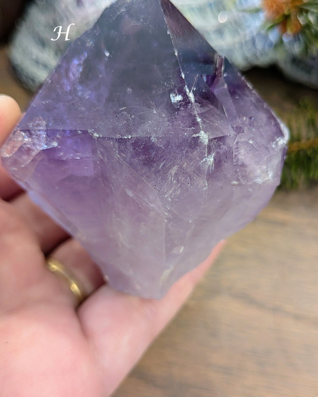 Purple Amethyst Rough Points - Variant H