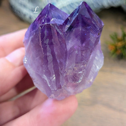 Purple Amethyst Rough Points - Variant L
