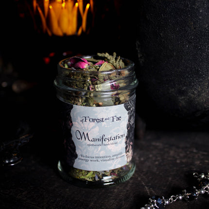 Manifestation Spellwork Herb Blend • Ritual • Witchcraft