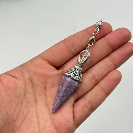 Lepidolite Pendulum