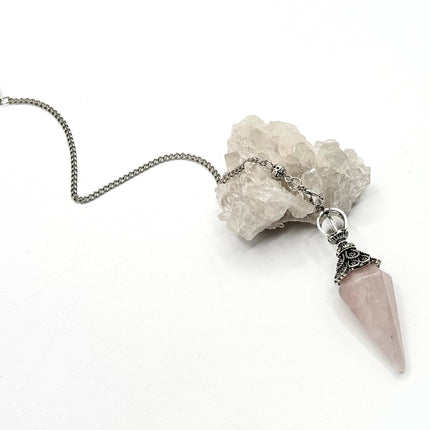 Rose Quartz Pendulum