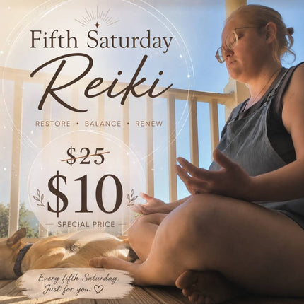 Fifth Saturday Community Reiki Experience: Rest, Receive, & Reconnect
