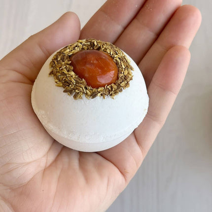 Carnelian & Osmanthus Bath Bomb