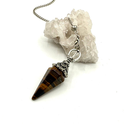 Yellow Tiger Eye Pendulum