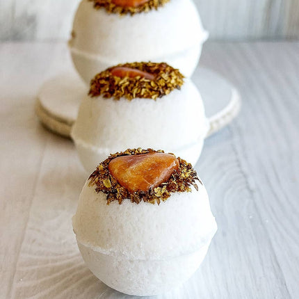 Carnelian & Osmanthus Bath Bomb