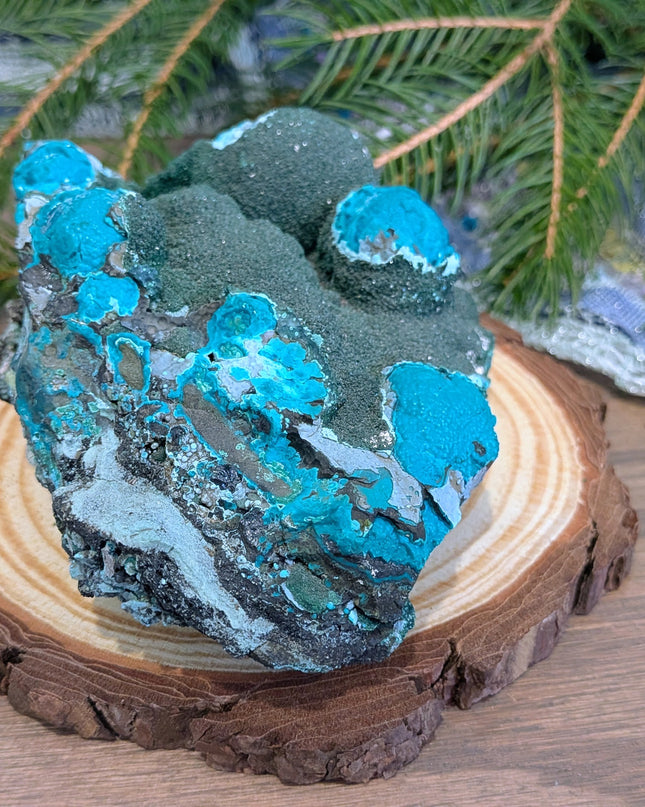 Chrysocolla & Malachite Specimen