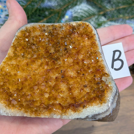 Yellow Citrine Geodes - Variant B