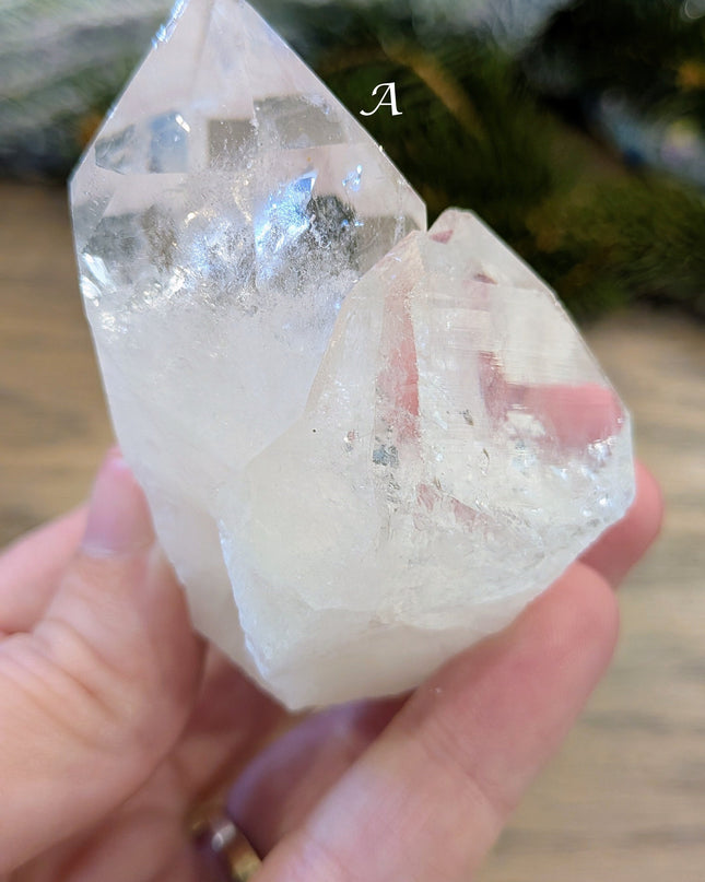 Clear, White Clear Quartz Clusters - Variant A