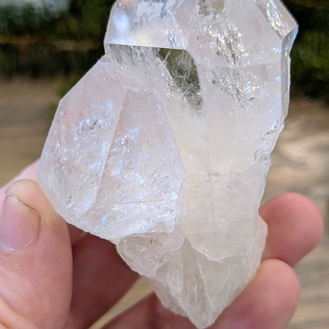 Clear, White Clear Quartz Clusters - Variant A