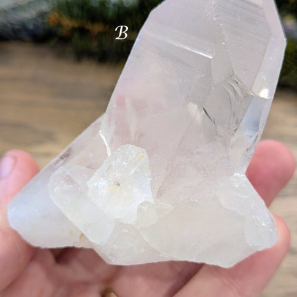 Clear, White Clear Quartz Clusters - Variant B